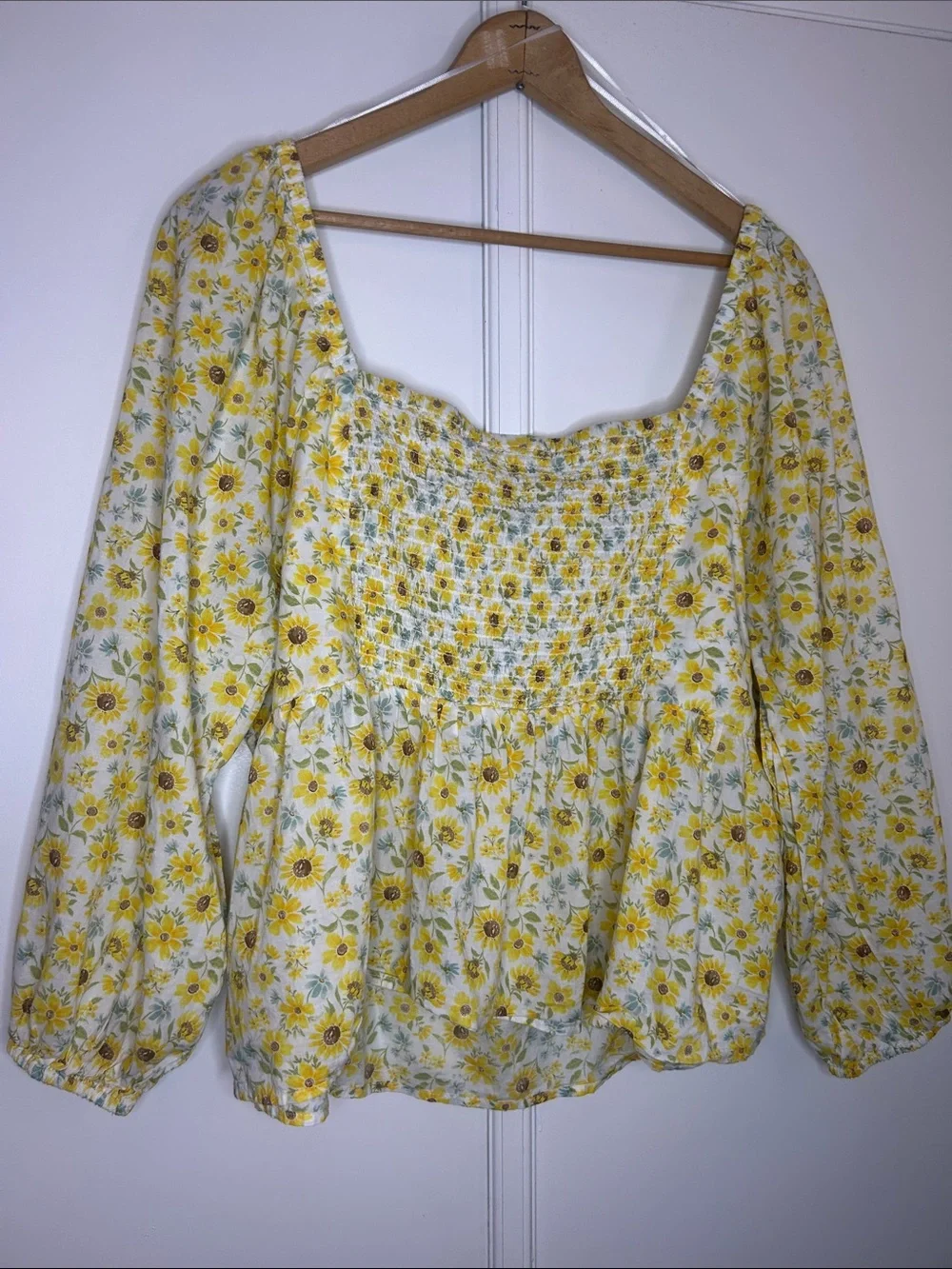 Old Navy Plus Size Sunflower Blouse